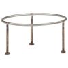vidaXL Rustic Fire Pit âˆšÃ² 23.6" Iron