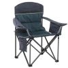 Folding Camping Chair Portable Padded Oversized Chairs with Cup Holders