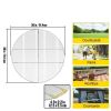 Foldable Outdoor Camping Round Cooking Grate Stainless Steel Fire Pit Grill Grate